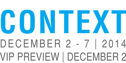 2 - 7 December 2014, contextartmiami MIAMI ART BASEL WEEK